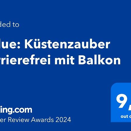 Cblue: Kuestenzauber Barrierefrei Mit Balkon Heiligenhafen Luaran gambar